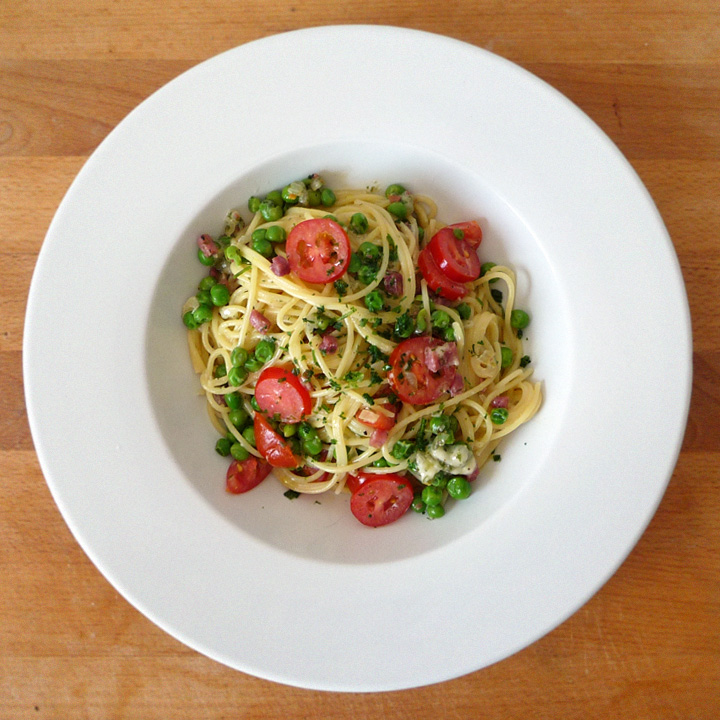 Erbsensauce mit Schinken – MACROVIS
