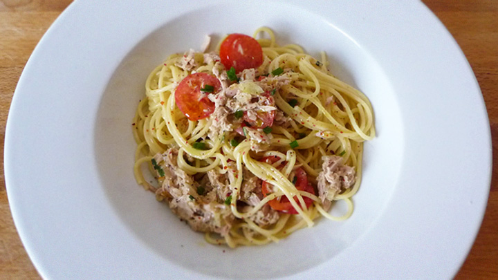 Thunfisch Spaghetti – MACROVIS